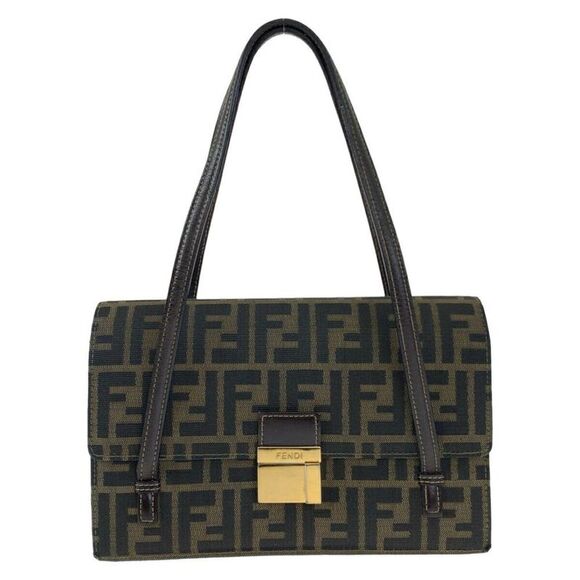 Pre Loved fendi Women brown | brown Handbags - Picture 1 of 8